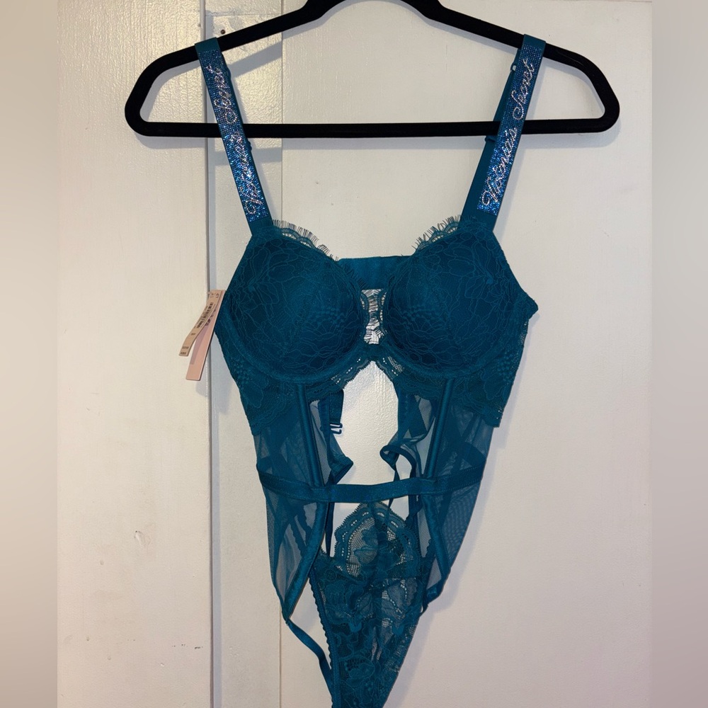 Shine strap Victoria’s Secret bodysuit